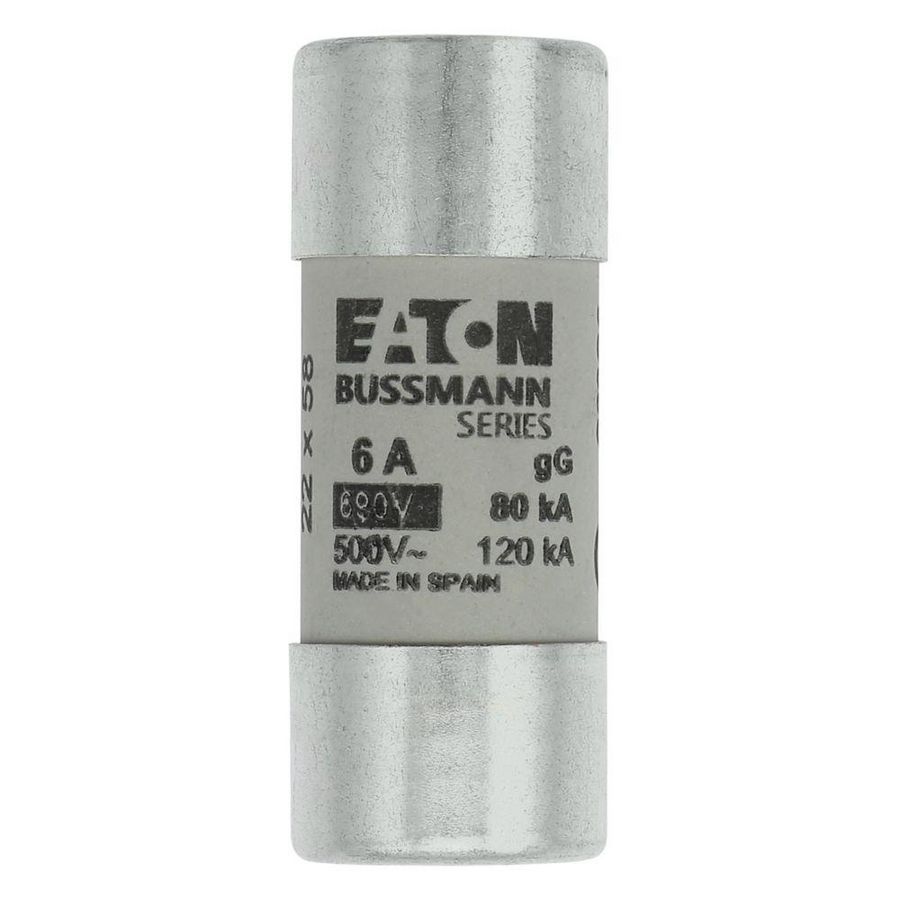 Zekering laagspanning 6A AC 690V 22x58mm gL/gG IEC VVE=10