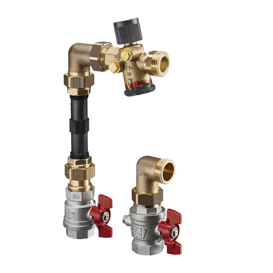 Warmtemeter aansl.set MultidisSF/SFB/SH hk afsl.CoconQTZ180