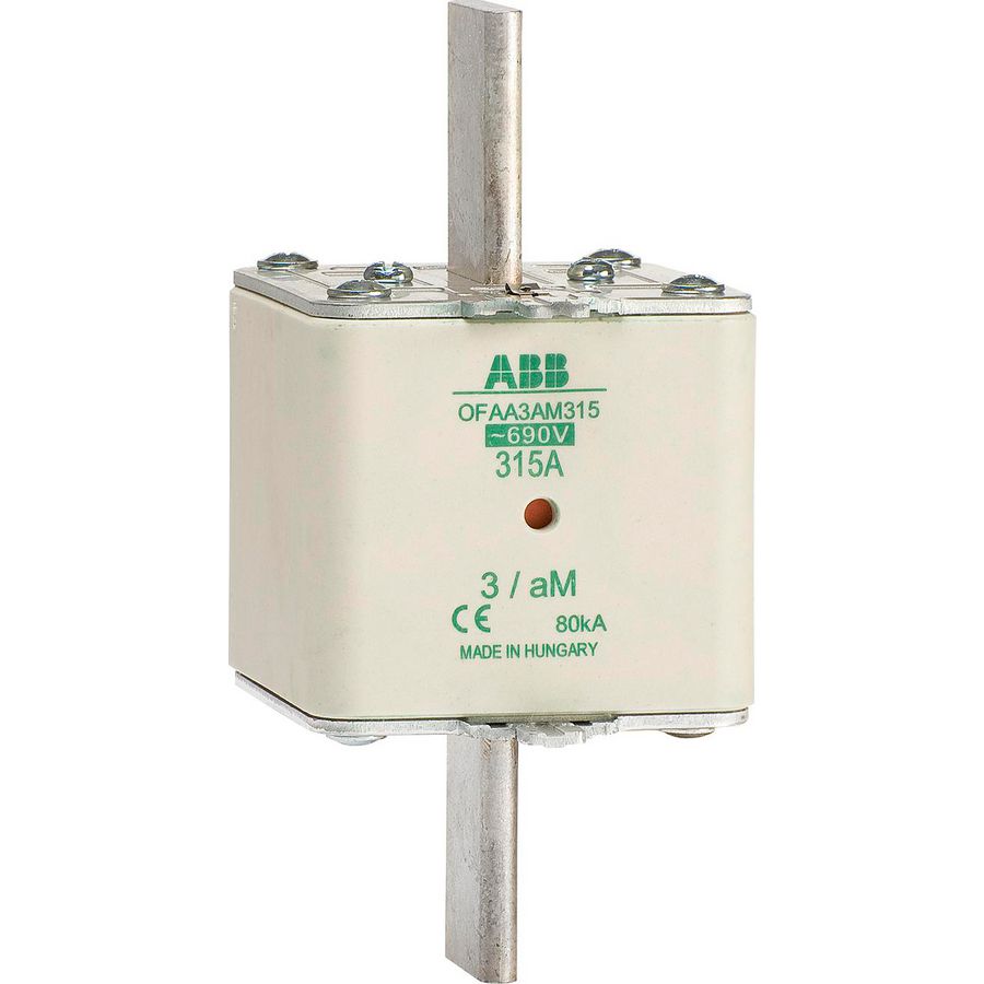 Meszekering fuseline aM=690V DIN3 In=500A Ph=42 W