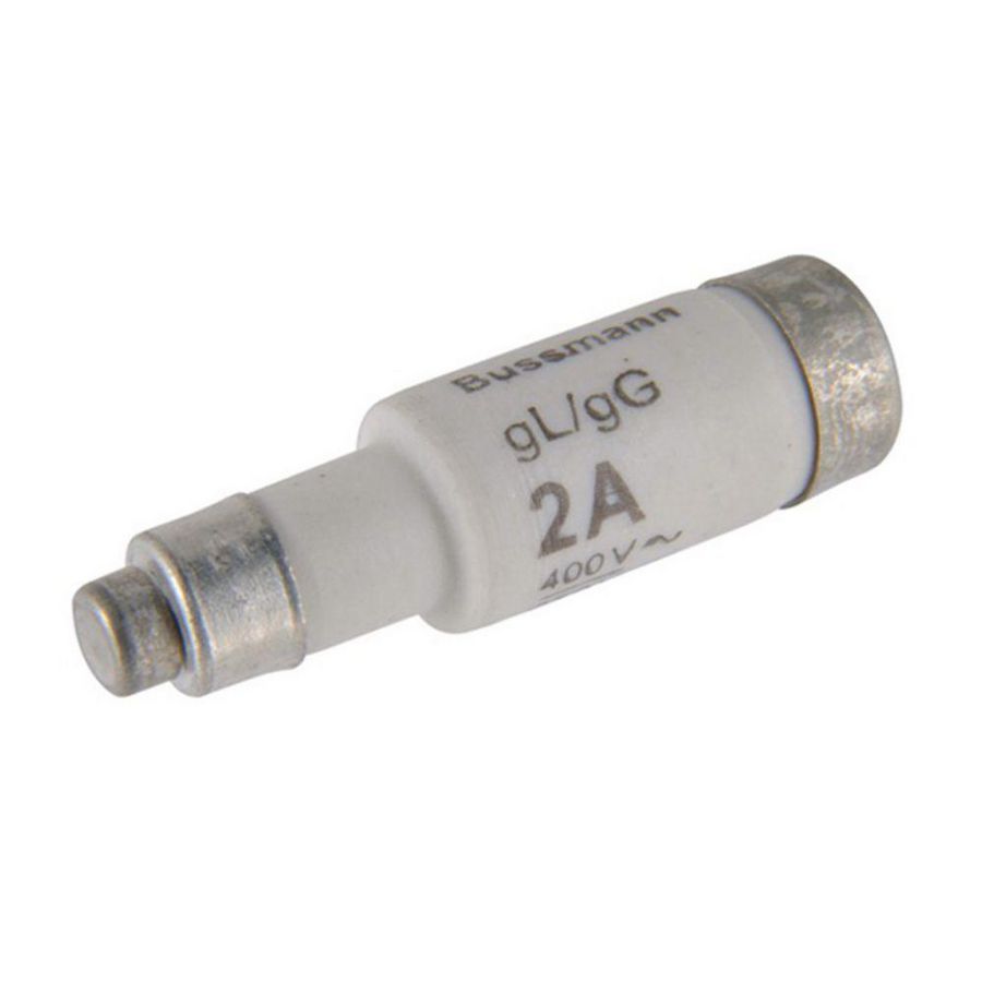 Zekering laagspanning 2A AC 400V D01 gL/gG IEC traag VVE=10