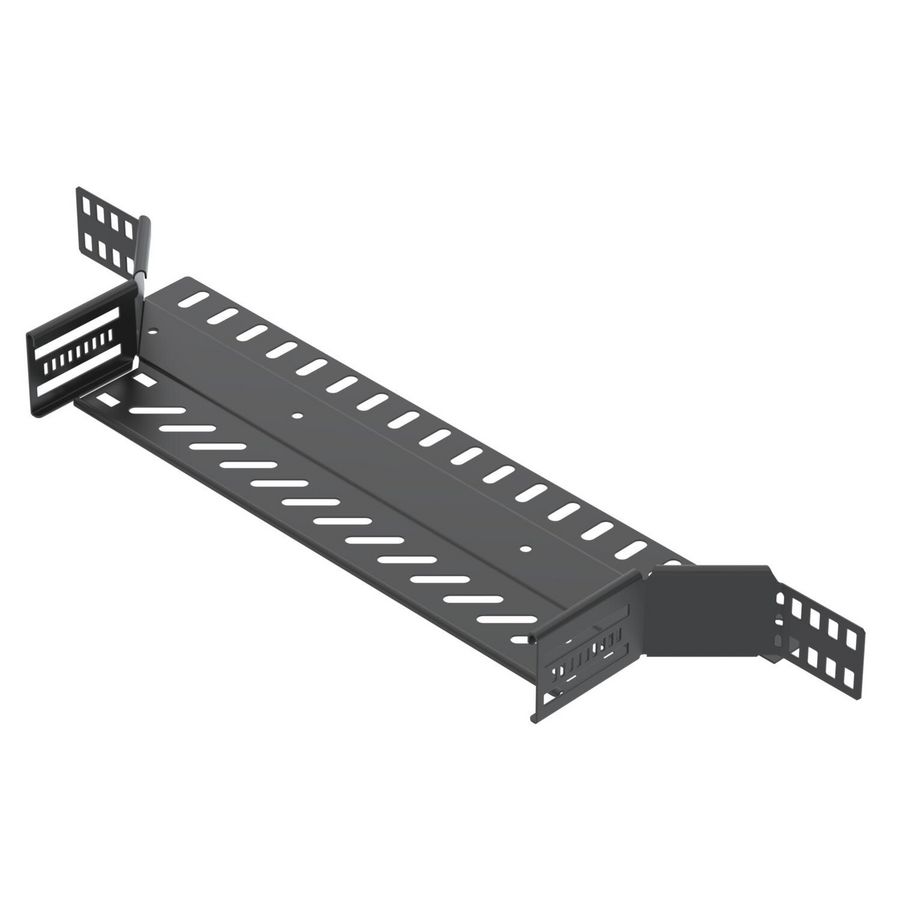 Add-on tee cable tray 60x400 Staal PES135-Polyester tiefschw