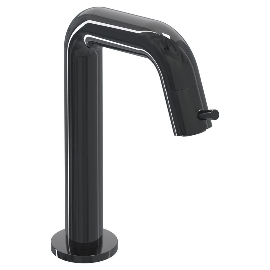 Fonteinkraan BOND contour staand S-size sprong 115mm zwart chroom