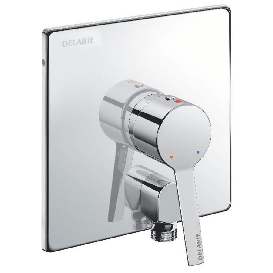 Douchemengkraan waterdicht inbouw +aansl. kit 2/2 (+254CBOX)