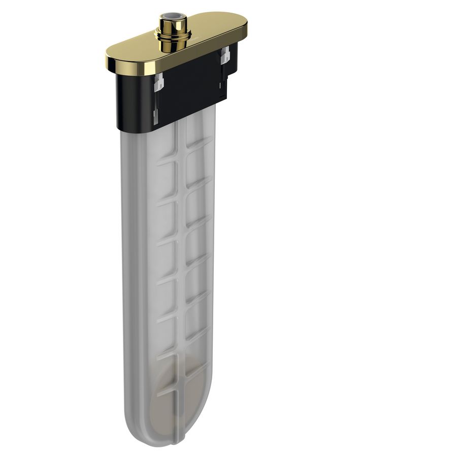 Afbouwdeel sBox ovaal 28020990 polished gold optic