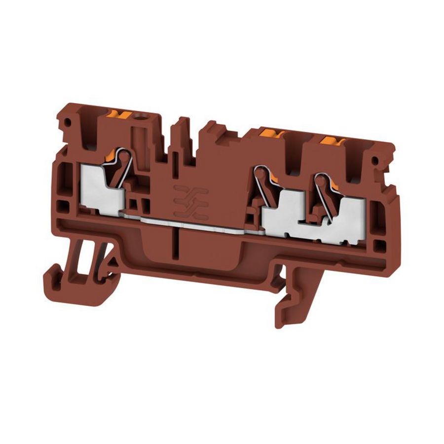 Doorvoerklem brown 2.5mm² 24A 800V 2534730000 VVE=100