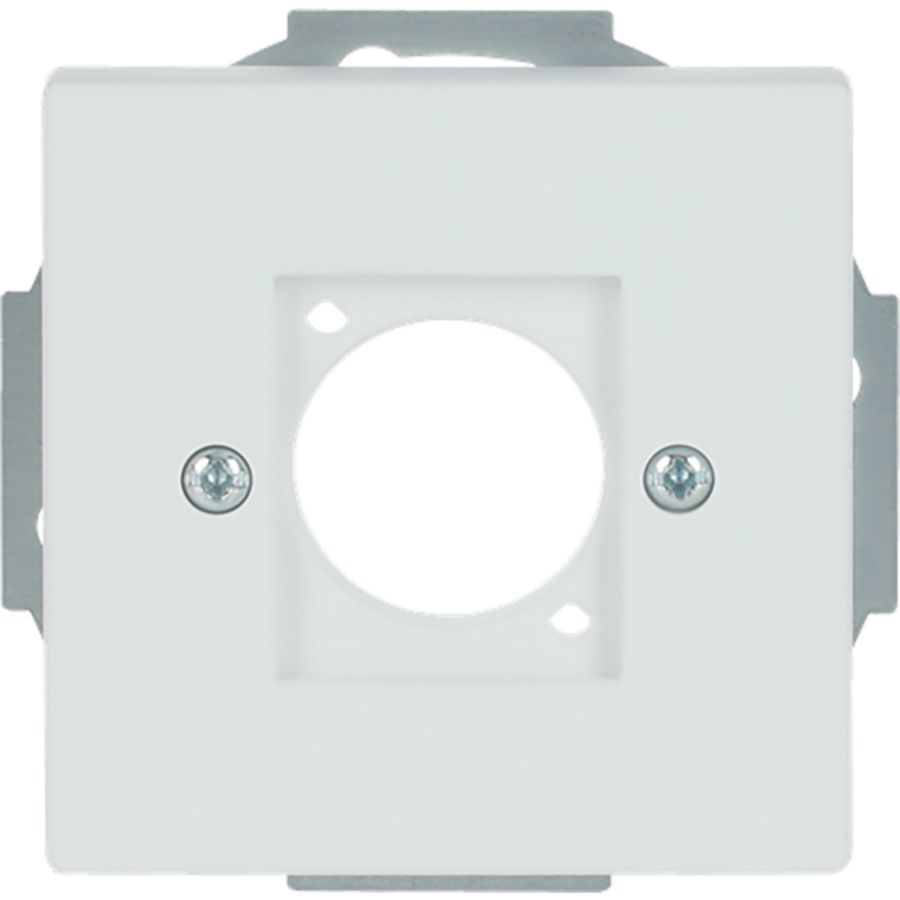 Centraalplaat neutrik f-matwit (2553-884)