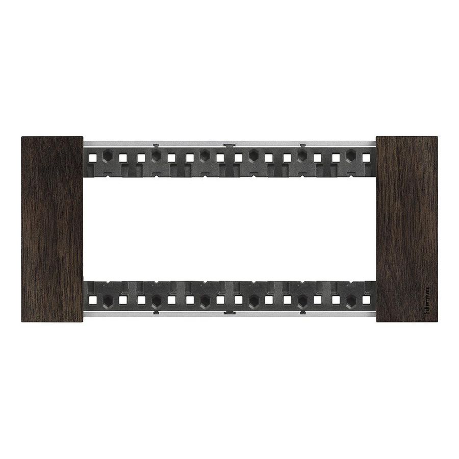Afdekplaat 6 module walnut K4706 LivingNow