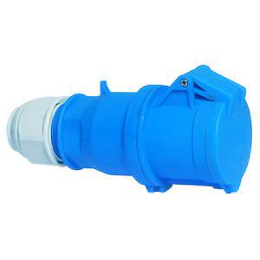 Koppelcontactst. 6h 32A 3P 230V IP44 QC MG