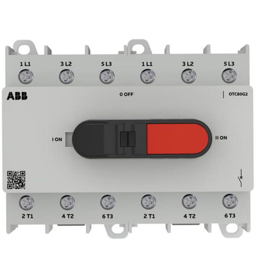 OT plus omschakelaar framemaat G2 80A, 3P