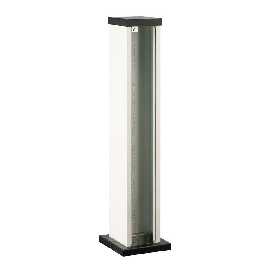 Colonnette CL-6 670 leeg RAL9010