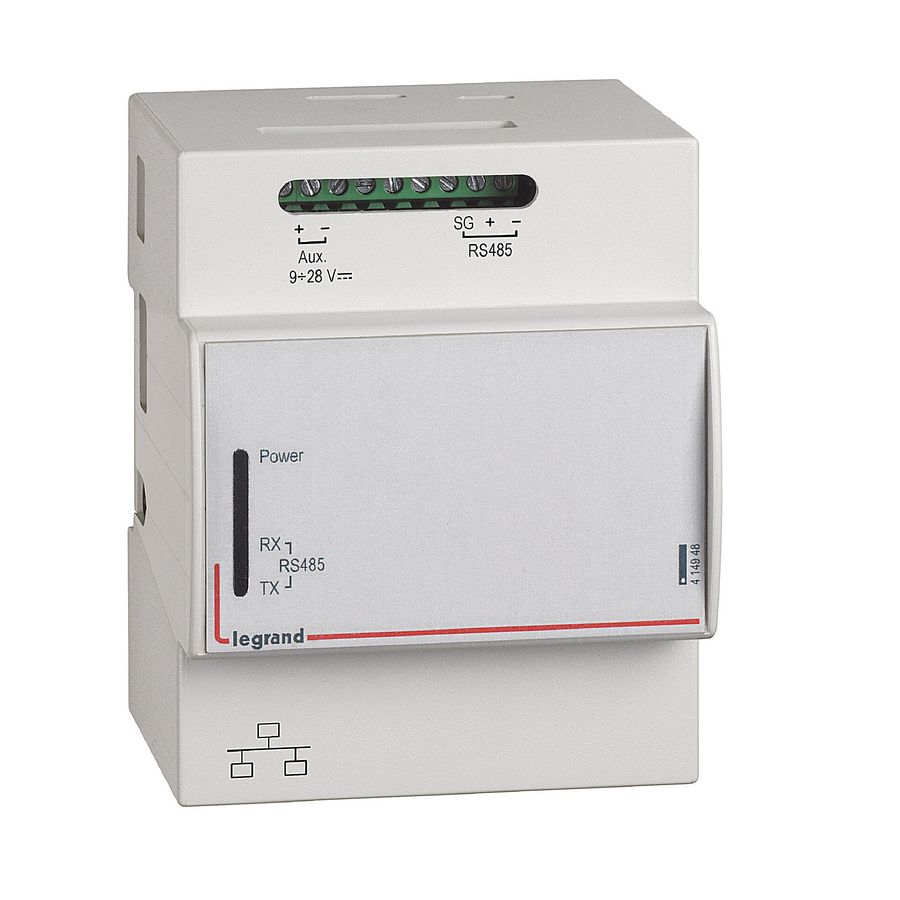 Webserver energie 32 meetpunten directe IP aansl.