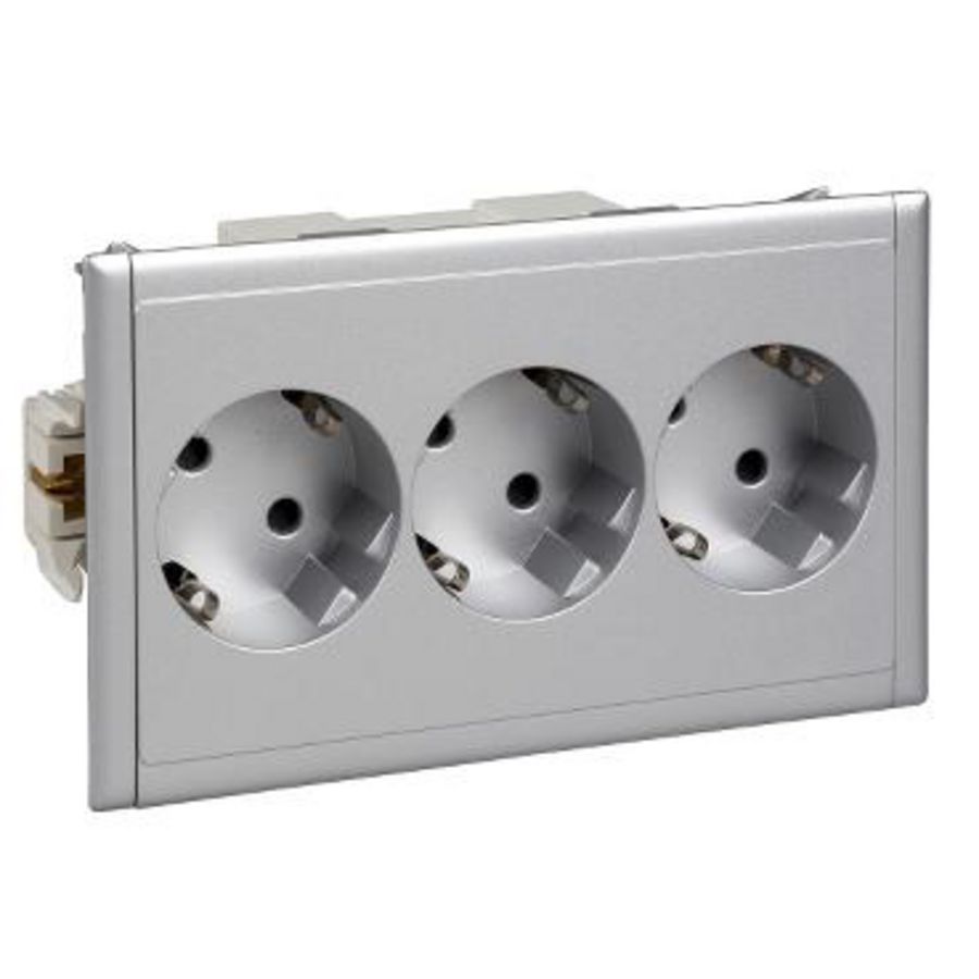 CYB-PS WCD 3-v RA Basiseenheid Snelmontage Tekstlabel RAL901