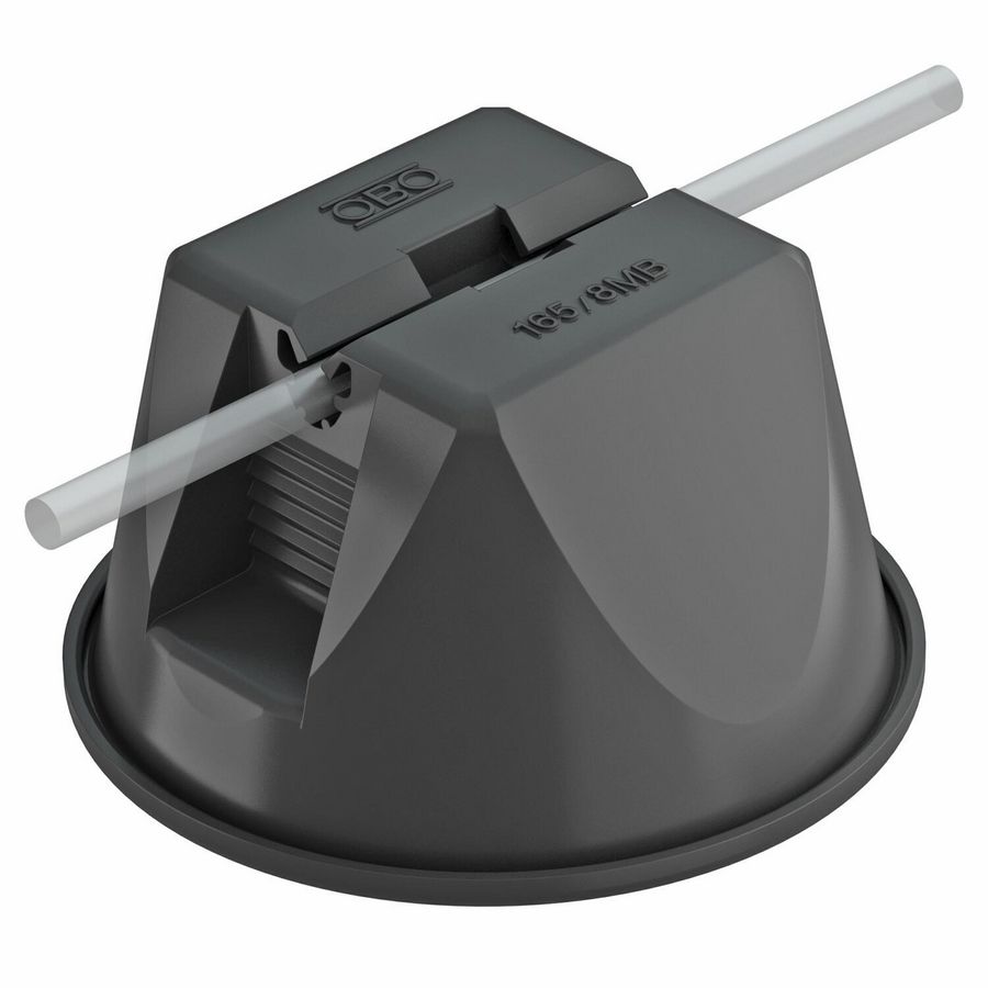 Dakleidinghouder zonder betonopvulling 8mm ethylen VVE=100