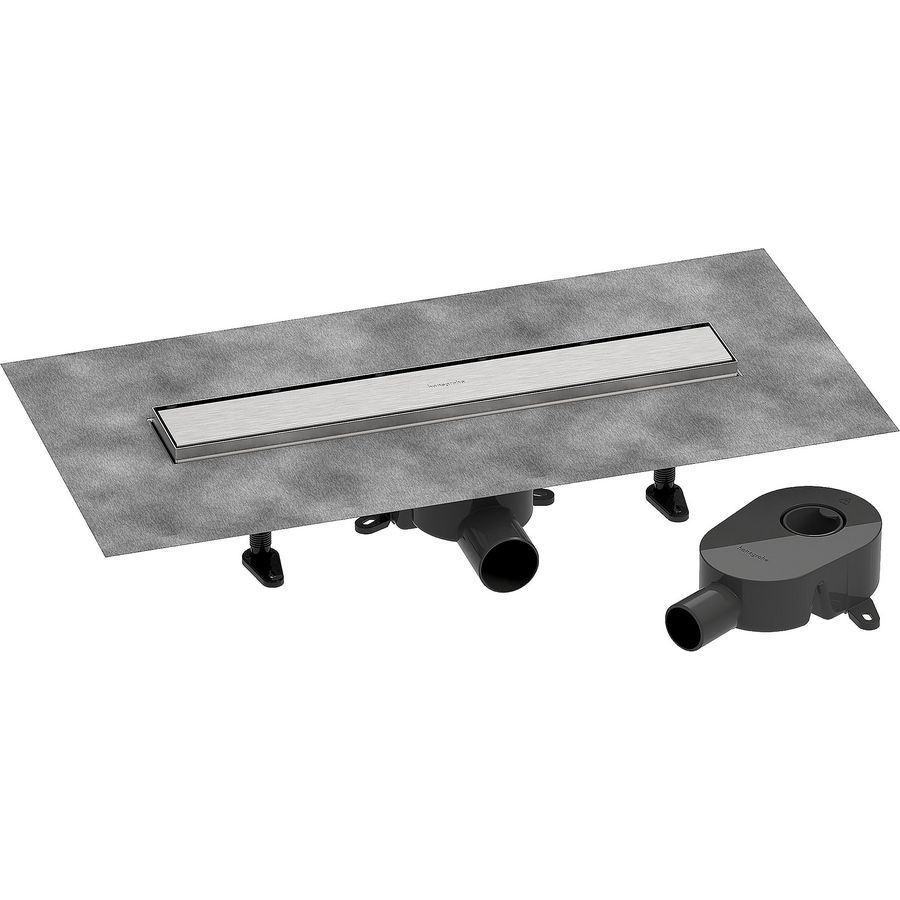 Douchegoot RainDrain Go compl.set 500 Stainless Steel