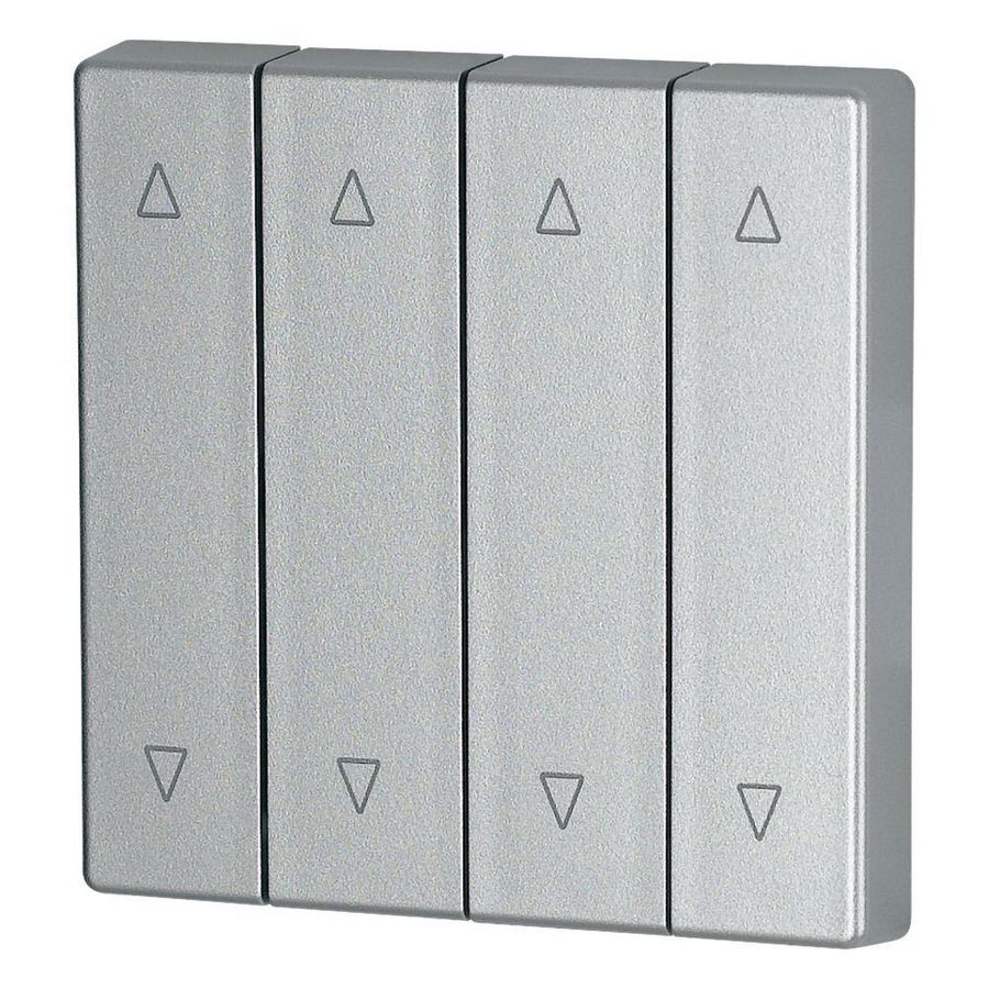 Schakelwip 4-voudig, 1/0, glanzend, Zilver Eaton