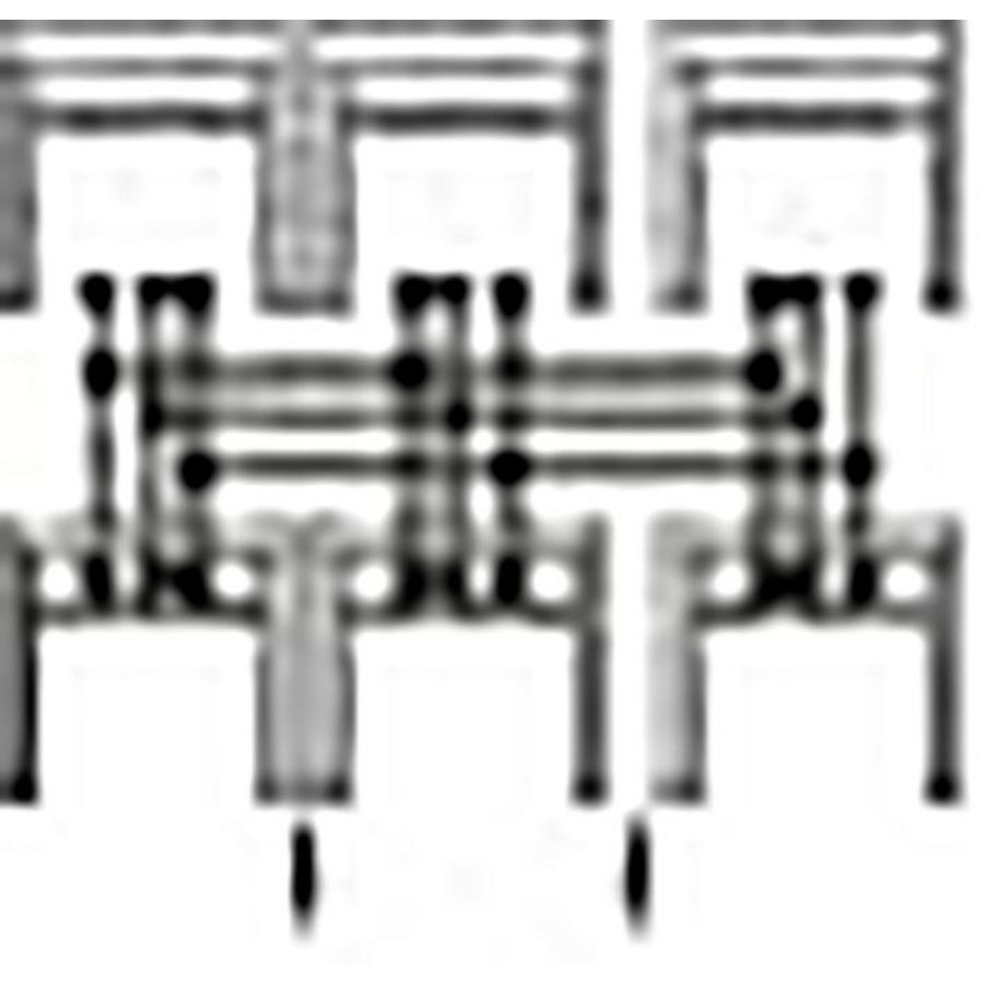 Aansluitset voor 6x NH1/NH2
