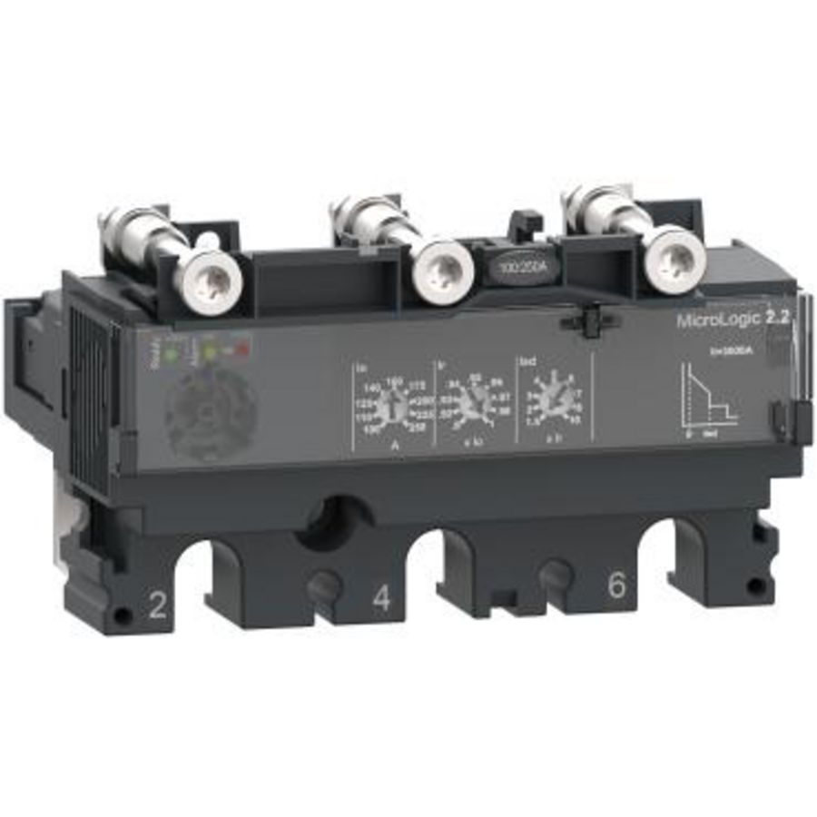 Trip unit NSX100 AC 3P3D 100A 2.2 ComPact