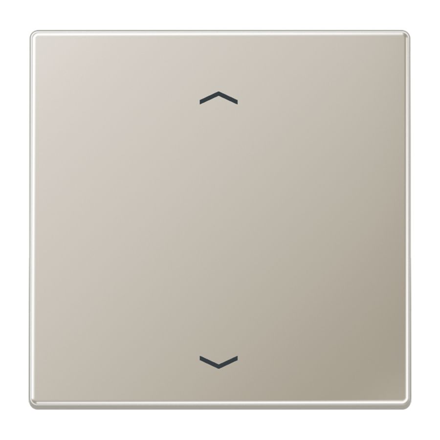 Wip LS-edelst.m pijl v.KNX F10 taster 1voudig