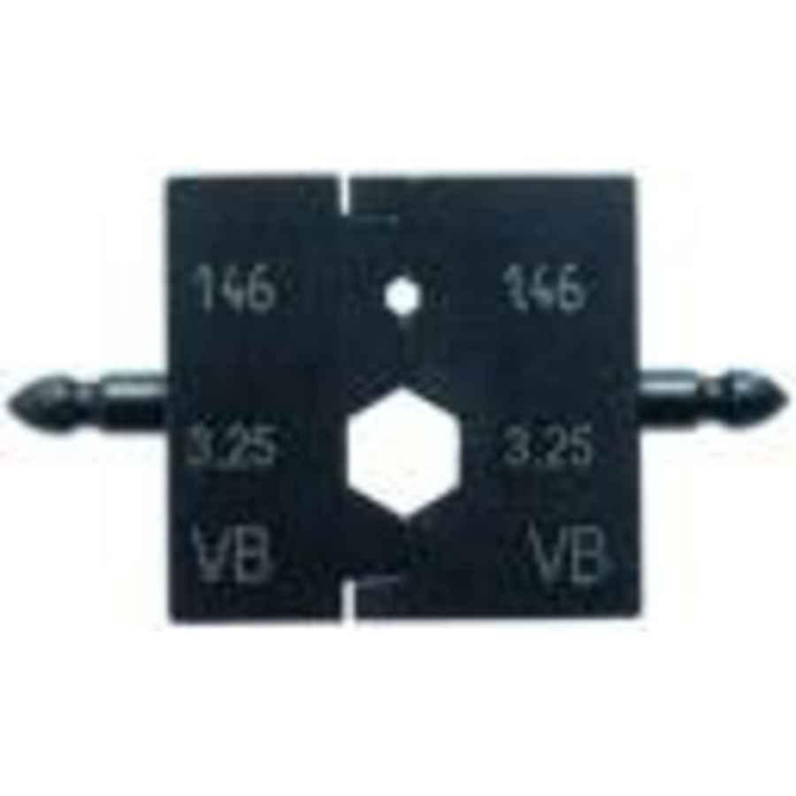 Inzetmatrijs SKT 930455 parallelkr. 6pers 1,46/4,52 3,25VB