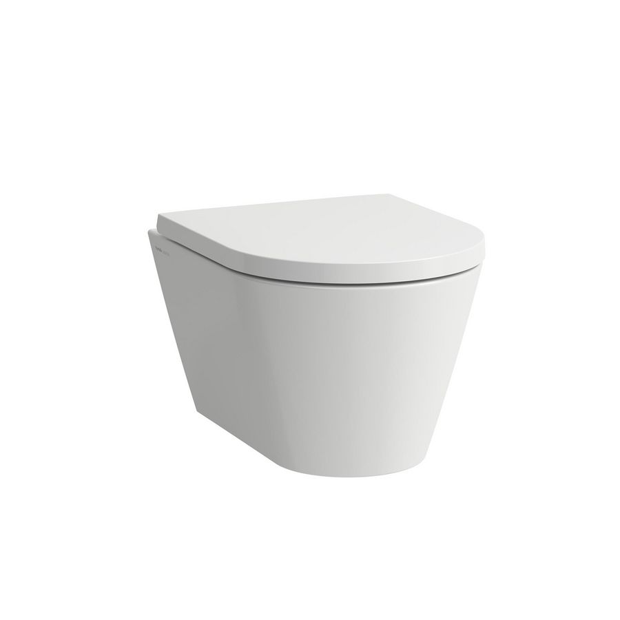 Kartell wandcloset compact rimless diepspoel 490mm wit (excl. zitting)