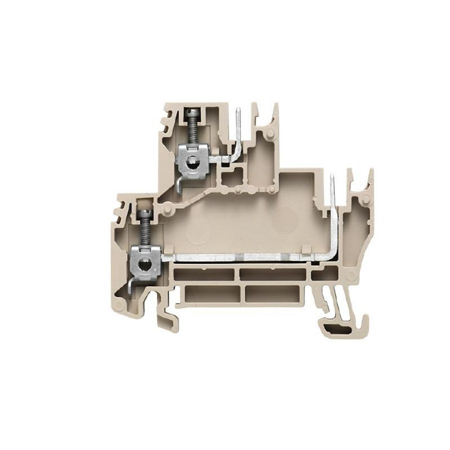 Klemrail d.beige 2.5mm² 40 1038500000 VVE=50