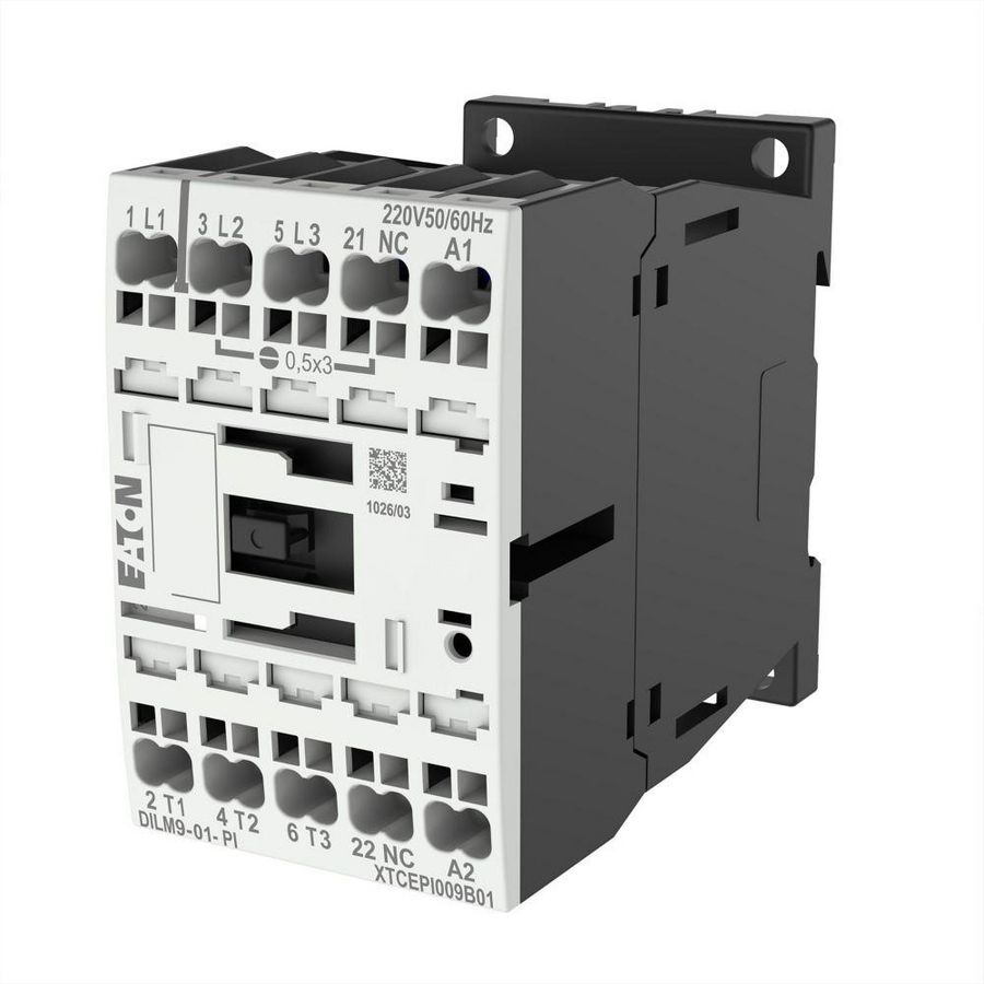Magneetschakelaar DILM9-01(220V50/60HZ) 4kW 0m 1v Push-in