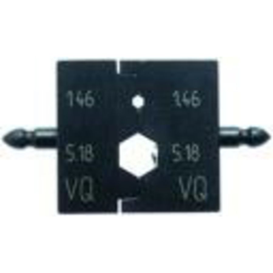 Inzetmatrijs SKT 930455 parallelkrimp zeskpers 1,46/5,18