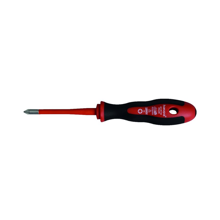Schroevendraaier kruiskop PZ 1x80mm L 190mm VDE 1000V HUPslim