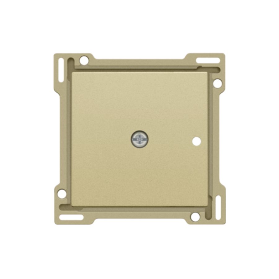 Afwerkingsset 1-kanaals inbouw RF met enkelpolig gold