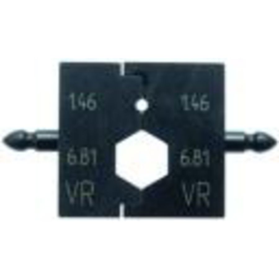 Inzetmatrijs SKT 930455 parallelkrimp zeskpers 1,46/6,81