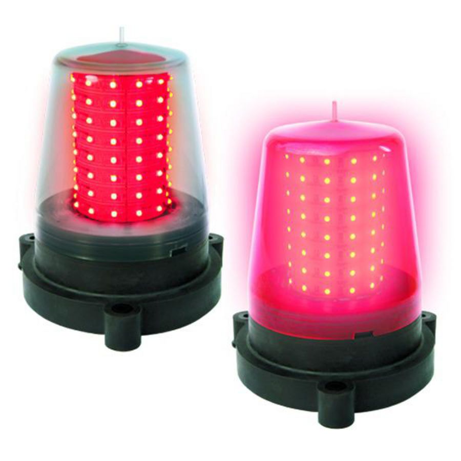 Continu licht obstakel SKYLINE alpha 1 115/230 VAC kap rood
