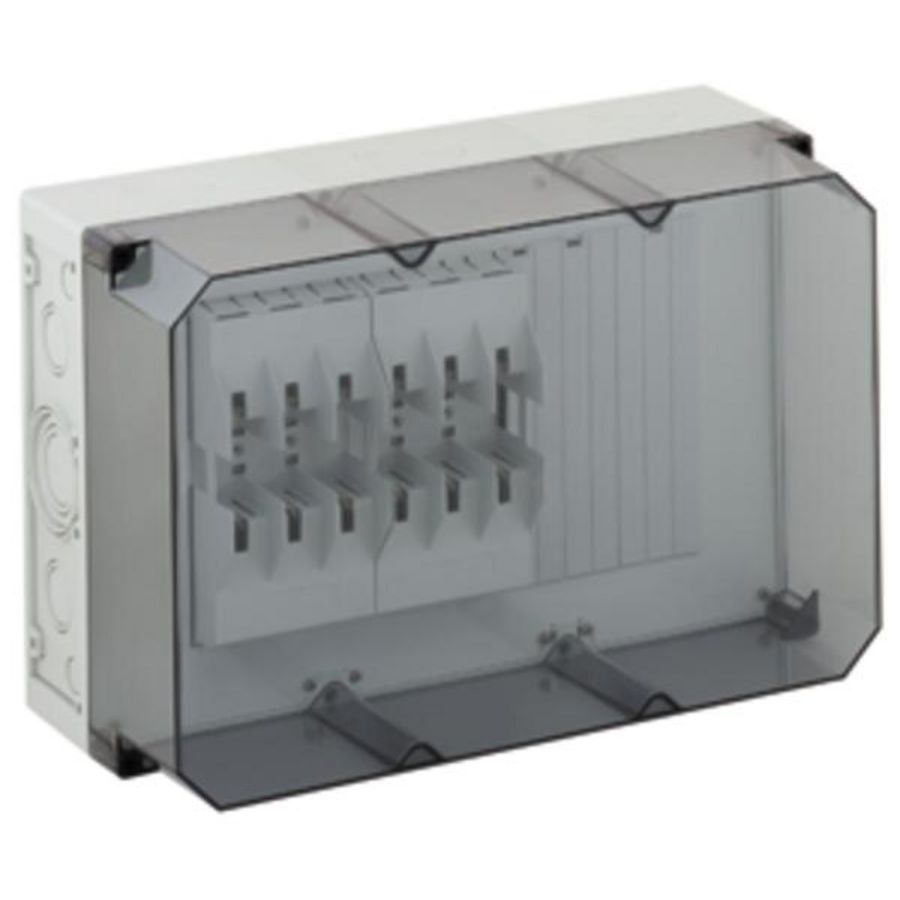 Railkast behuizing transparant IP54/IP65 76232501