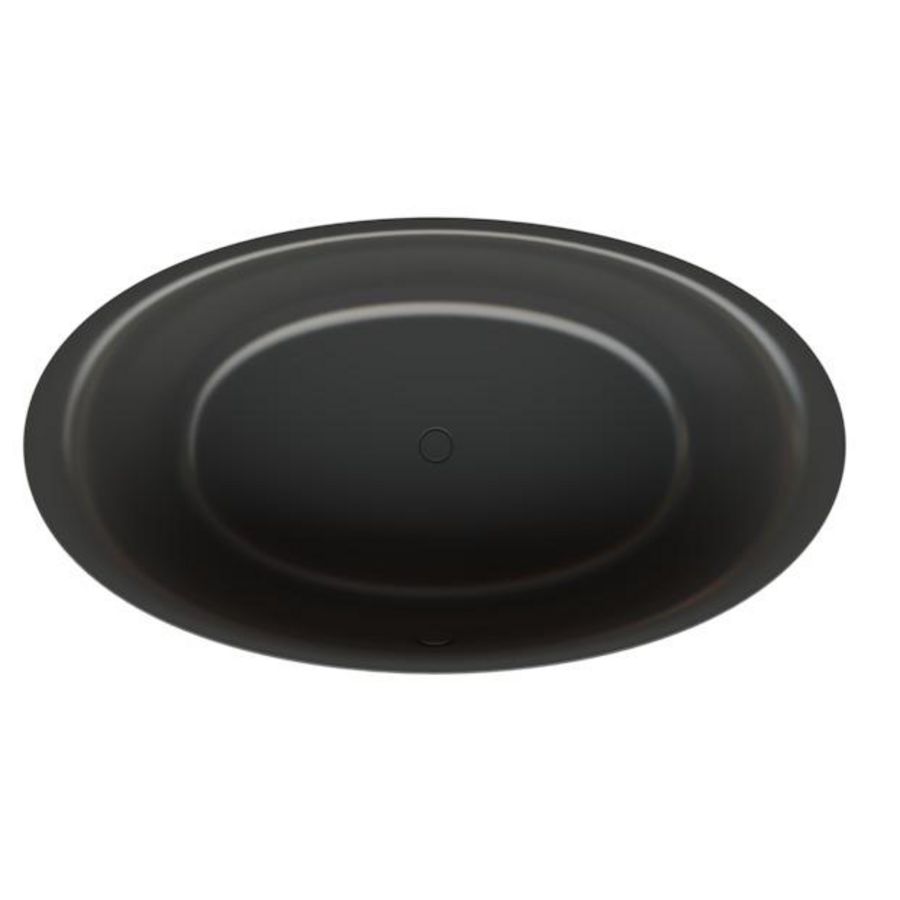 Bad BetteEve Oval 1800×1000mm Slate