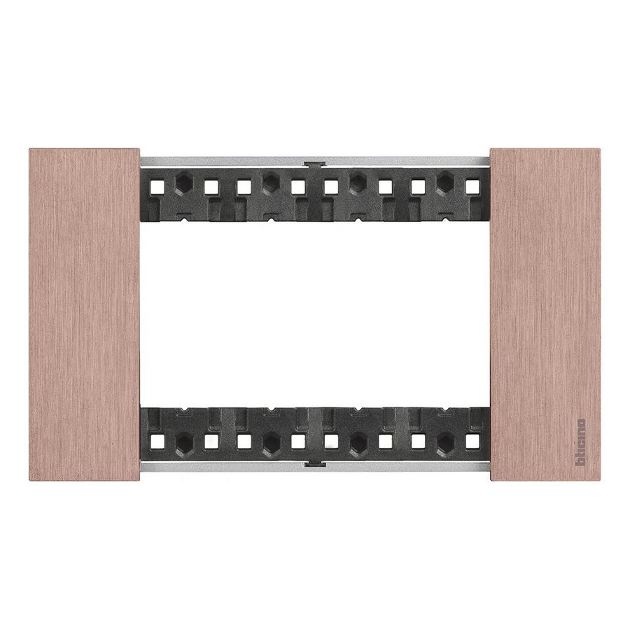 Afdekplaat 4 module copper K4704 LivingNow