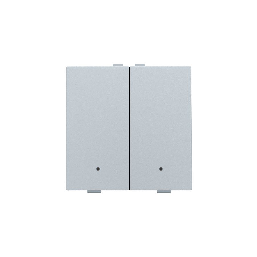 2-voudige drukknop leds/comf.sens. HomeControl sterling