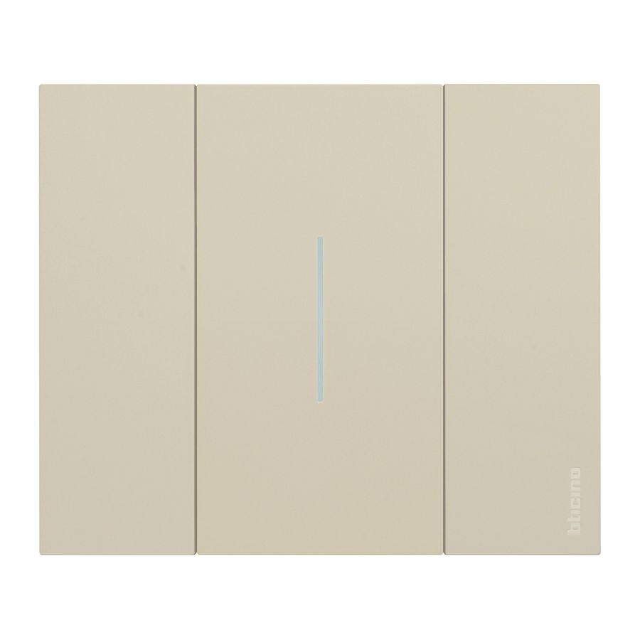 Afdekplaat 2 modulen zand K4702 LivingNow