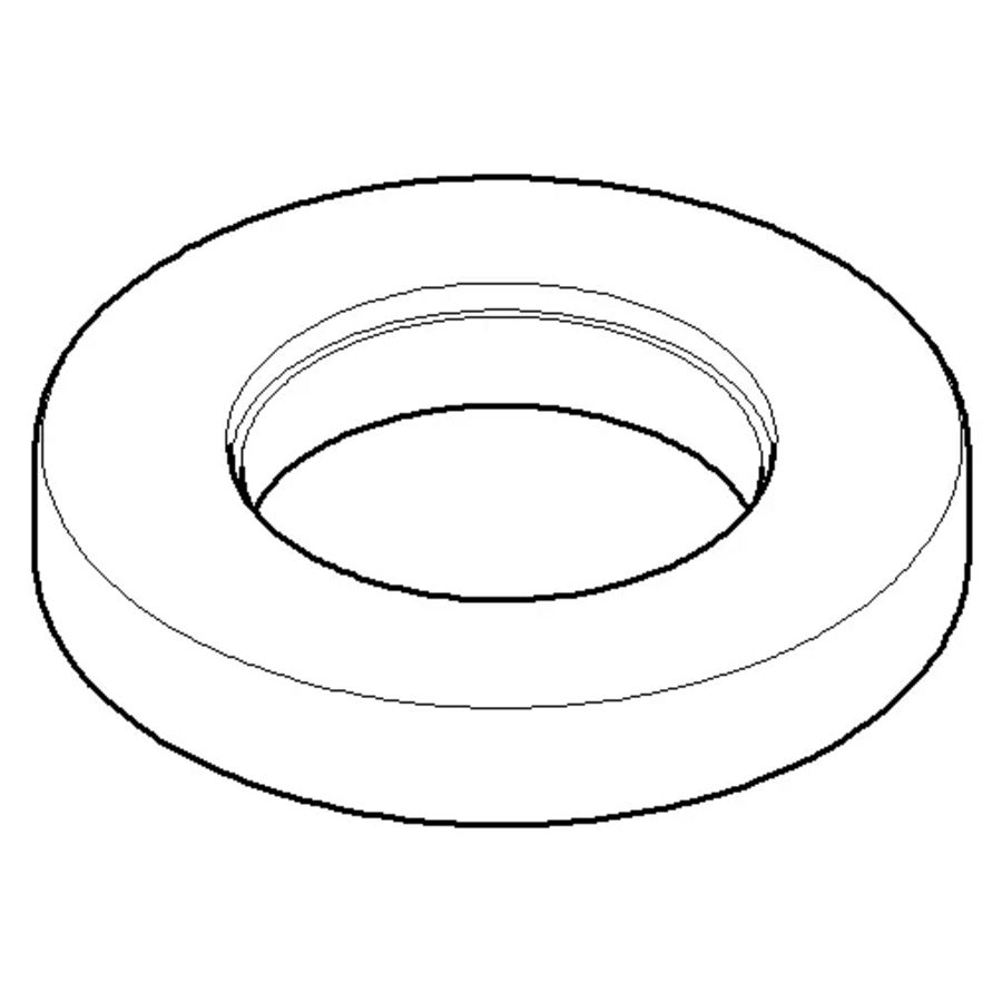 Rozet 60x9x35mm Dark Platinum gebors.