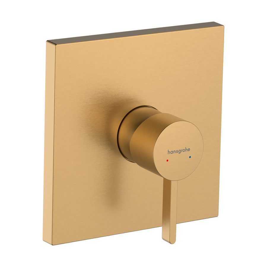 Douchekraan inbouw 1-hendel Finoris Brushed Bronze