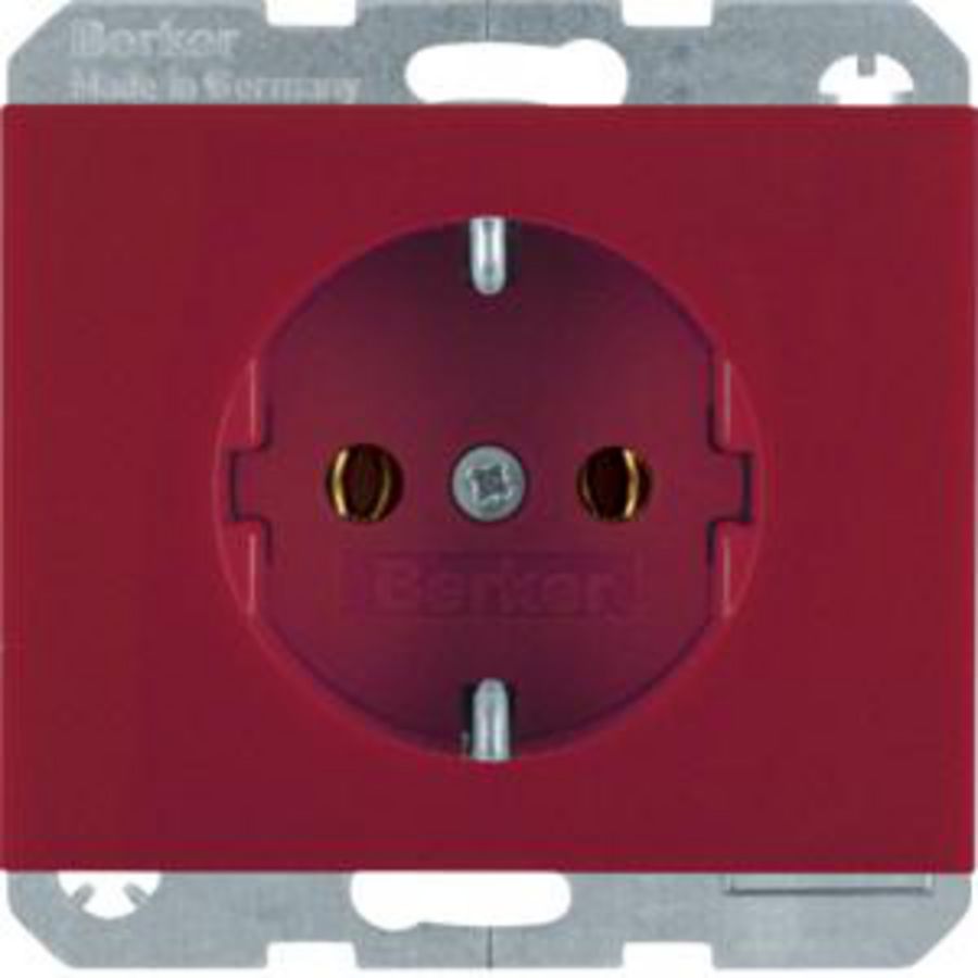 WCD RA, steek, berker K.1/K.5, rood Hager