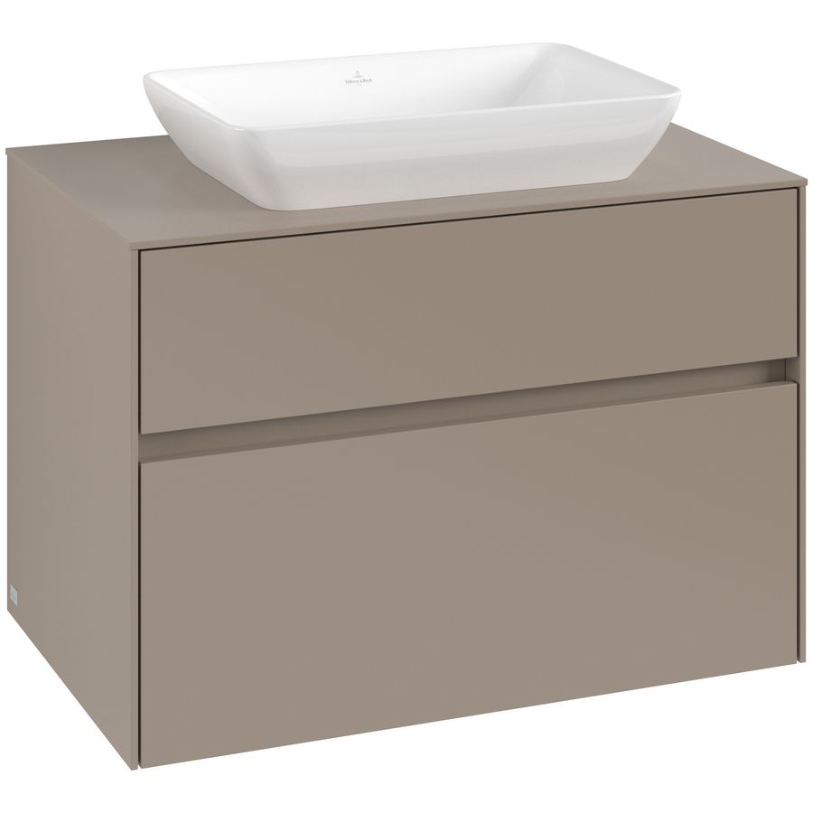 Wastafelonderkast Collaro 800x548x500mm Taupe C108B0VM