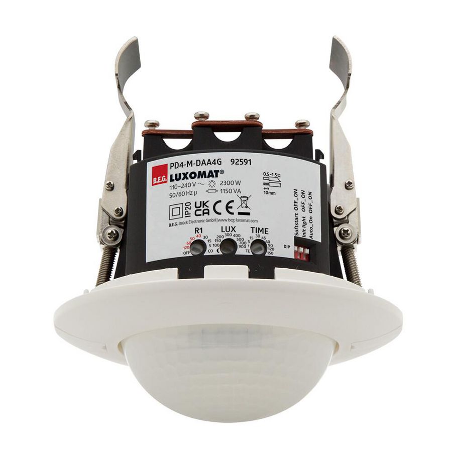 Aanwezigheidsmelder 4G, 1C 360gr. IB wit IP20 DALI 24m 1Kana