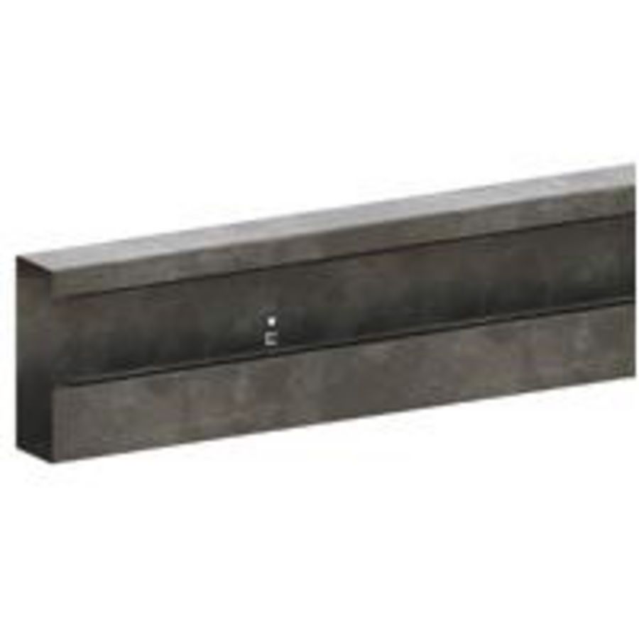 Lengte a 2m. Wandgoot 170Ax63 zink