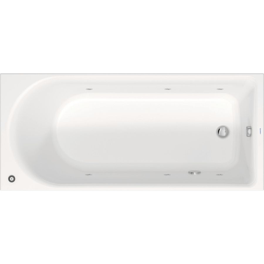 D-Neo Whirlpool wit 1800x800mm schuine zijden 1