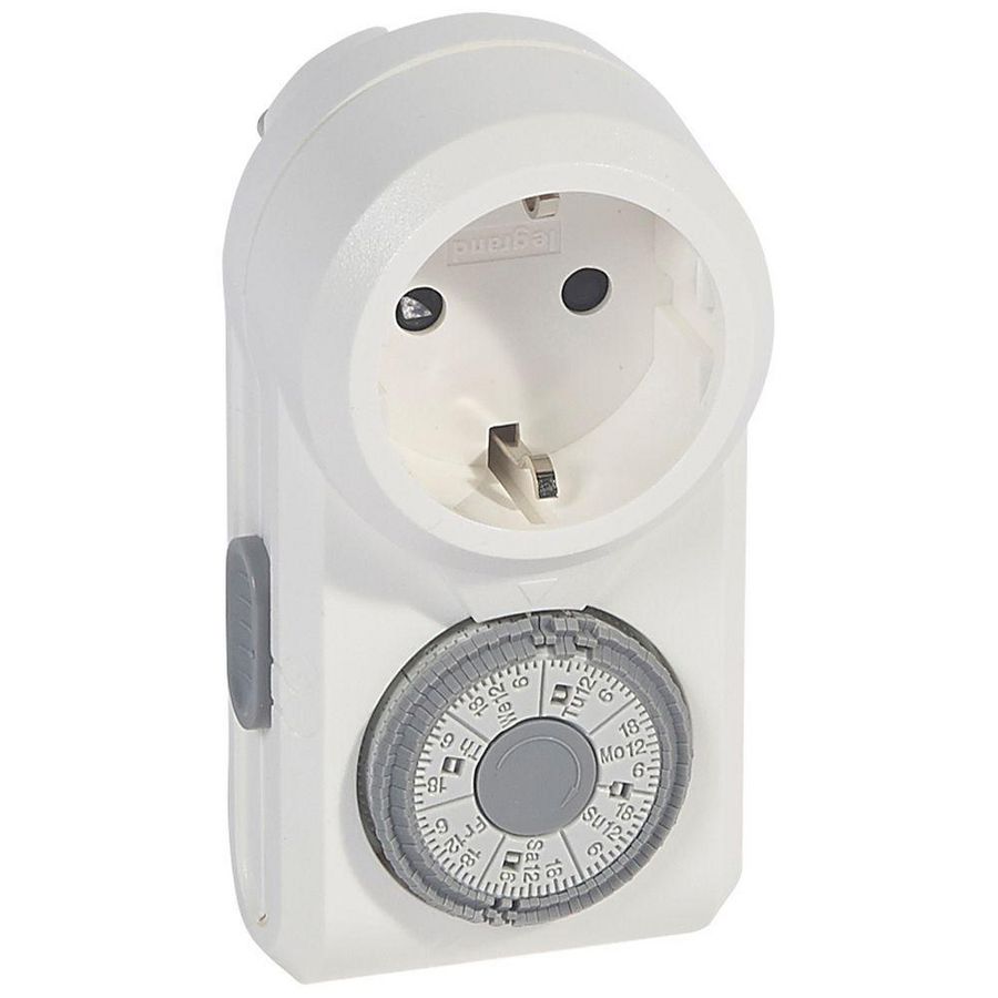 Stekkerschakelklok week Schuko 50Hz OmniRex VVE=10