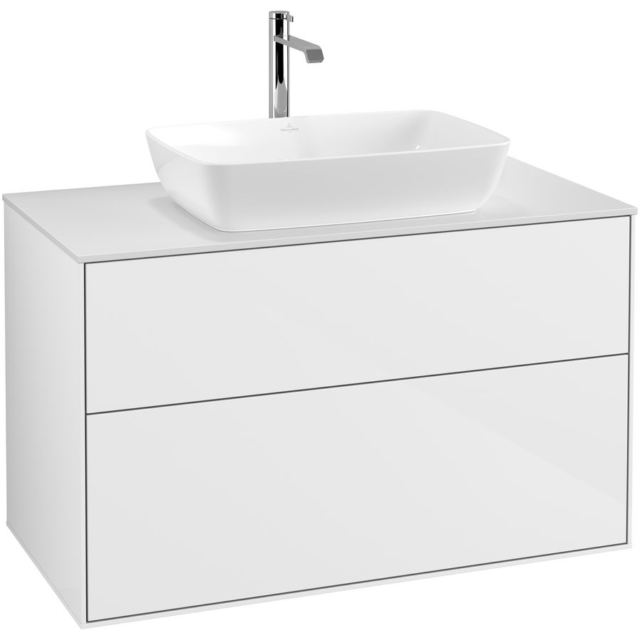 Wastafelonderkast Finion 1000x603x501mm G.White.L G76100GF