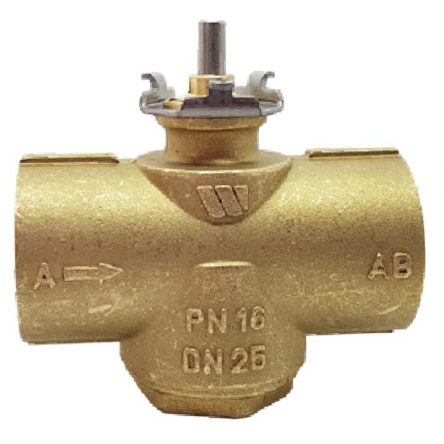 Zoneventiel VU0225 2-weg F/F 1" NC 6,5 Kvs