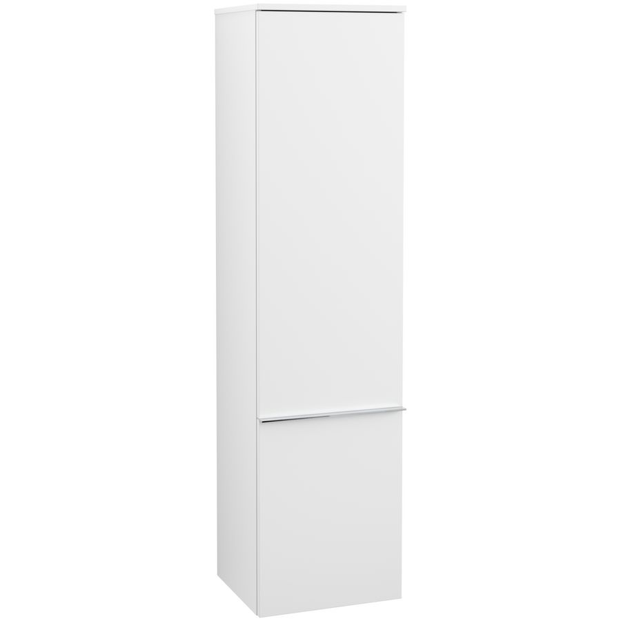 Venticello hoge badkast 404x1546x372mm white matt 1xdeur LI