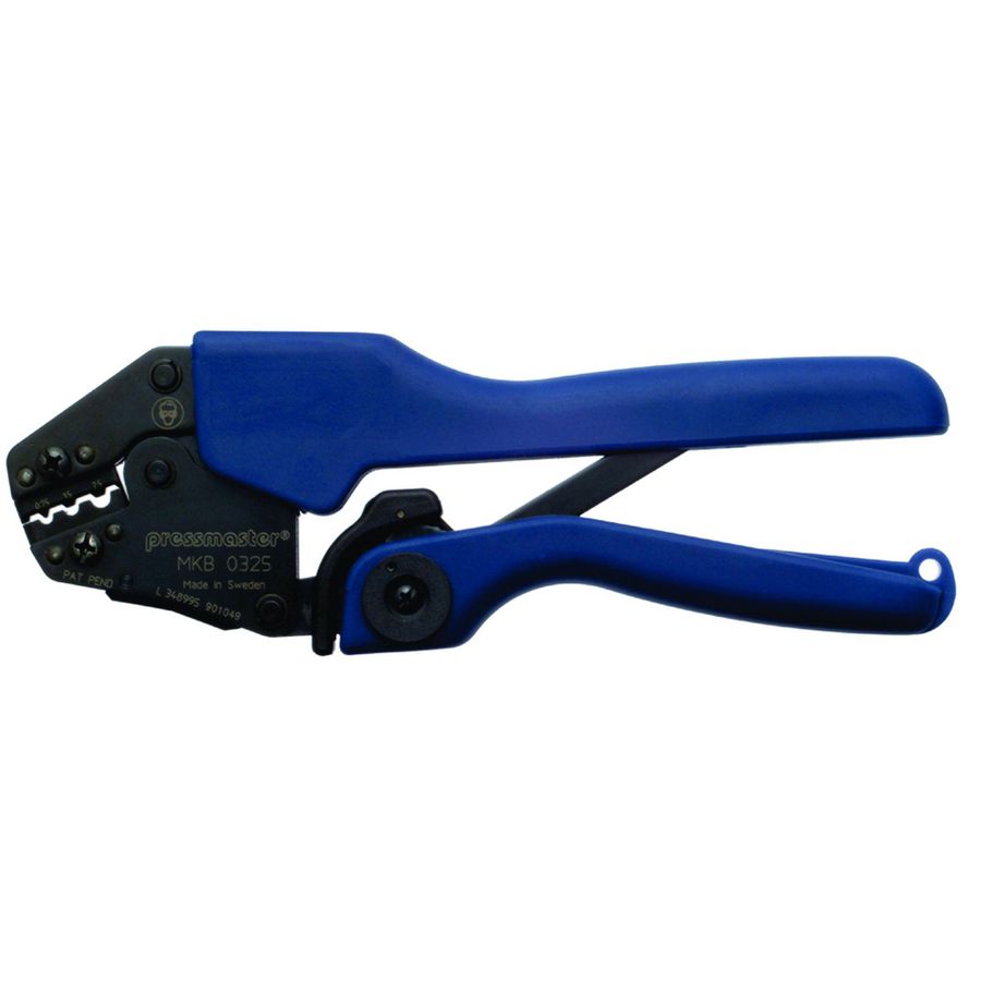Sperkrimptang ongeisoleerde kabelschoenen 0,35-2,5mm² ergo