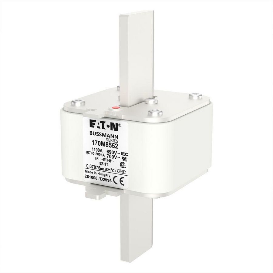 Zekering hoge snelheid 1100A AC 690V size 3 76x76x150mm a