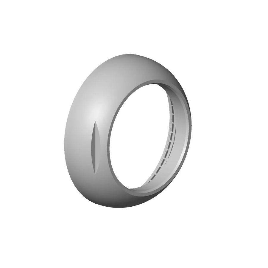 Kapje 32,5x9mm Champagne gebors. (22kt Goud)